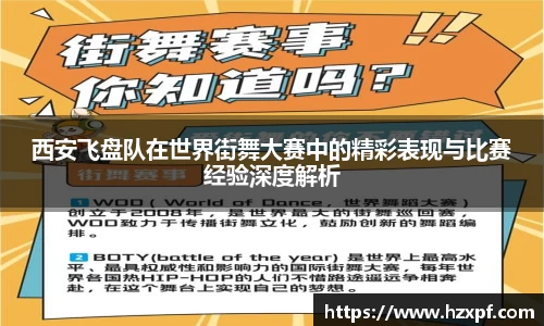 西安飞盘队在世界街舞大赛中的精彩表现与比赛经验深度解析