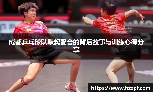 成都乒乓球队默契配合的背后故事与训练心得分享
